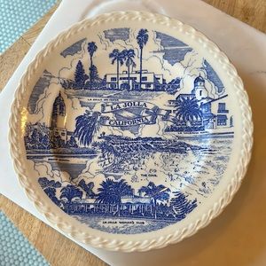 Coles of La Jolla Decorative Plate by Vernon Kilns, circa 1950s